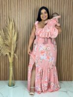 Vestido Mãe e Filha Longo / Rose - Imagem 2
