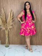 Vestido Curto / Rosa