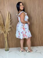 Vestido Curto / Branco  Beija Flor - Imagem 2
