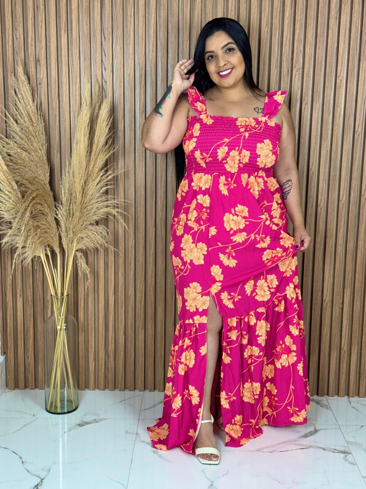 Vestido Longo / Rosa - Imagem 3