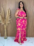 Vestido Longo / Rosa - Imagem 2