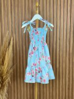 Vestido Filha Azul Bebe