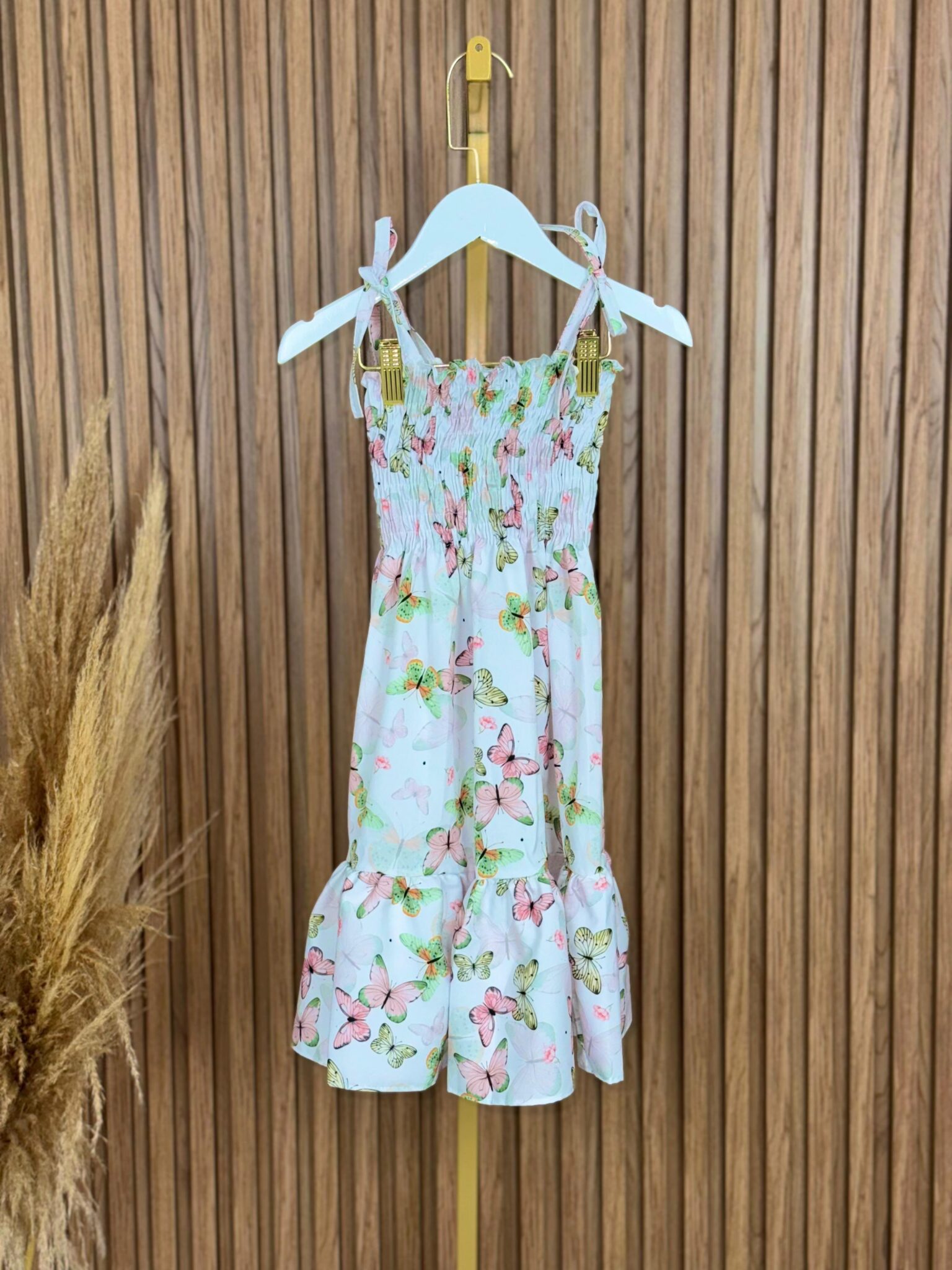 WhatsApp Image 2025-06-05 at 11.52.35 Vestido Filha Branco Borboleta - Imagem 1