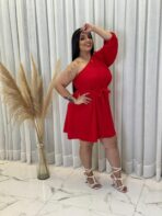 Vestido Elegancia / Vermelho - Imagem 3