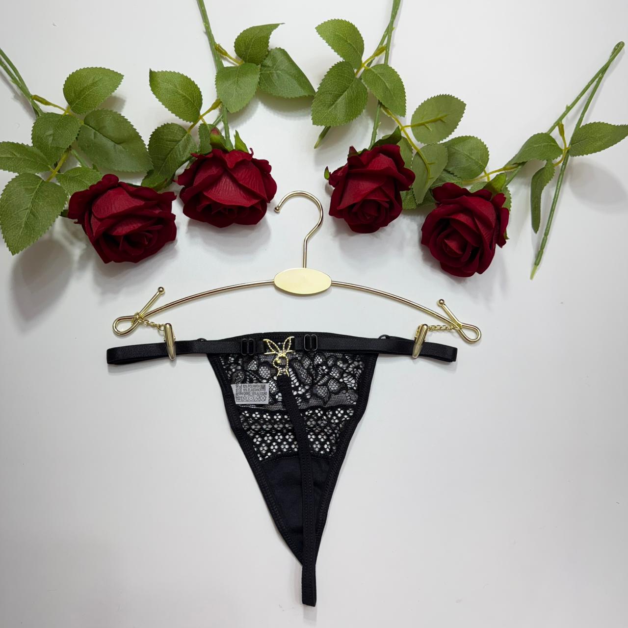 WhatsApp Image 2025-11-10 at 22.27.20-3 Calcinha PlayBoy / Preta - Imagem 1