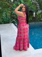 Conjunto Estampado / Pink Com Verde - Imagem 2