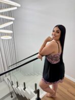 Camisola Luna / Preta Com Rose - Imagem 2