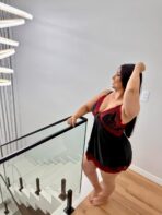 Camisola Luna / Preta Com Vermelha - Imagem 3
