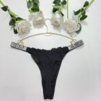 Calcinha Victoria Secret / Preta - Imagem 2