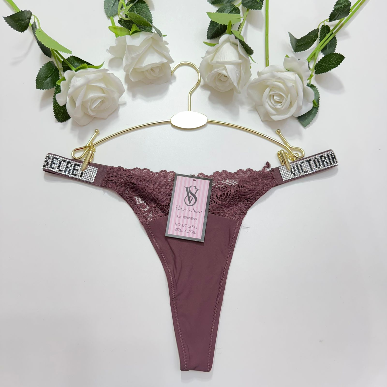 WhatsApp Image 2025-11-16 at 01.01.41 Calcinha Victoria Secret / Bordo - Imagem 1