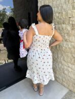 Vestido Mãe e Filha Curto / Branco Cereja - Imagem 2