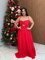 Vestido Longo Festa / Vermelho