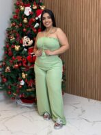 Macacão Pantalona / Verde