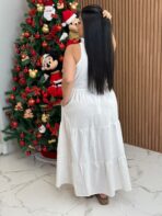Vestido Midi Alfaiataria / Branco - Imagem 2