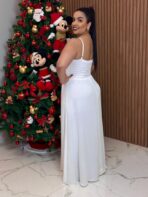 Vestido Longo Luxo / Branco - Imagem 2