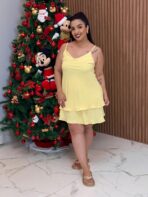 Vestido Babadinho / Amarelo