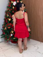 Vestido Babadinho / Vermelho - Imagem 2