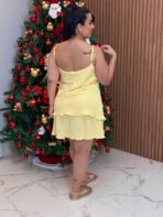 Vestido Babadinho / Amarelo - Imagem 2