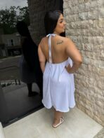 Vestido Plus Costa Nua / Branco - Imagem 2
