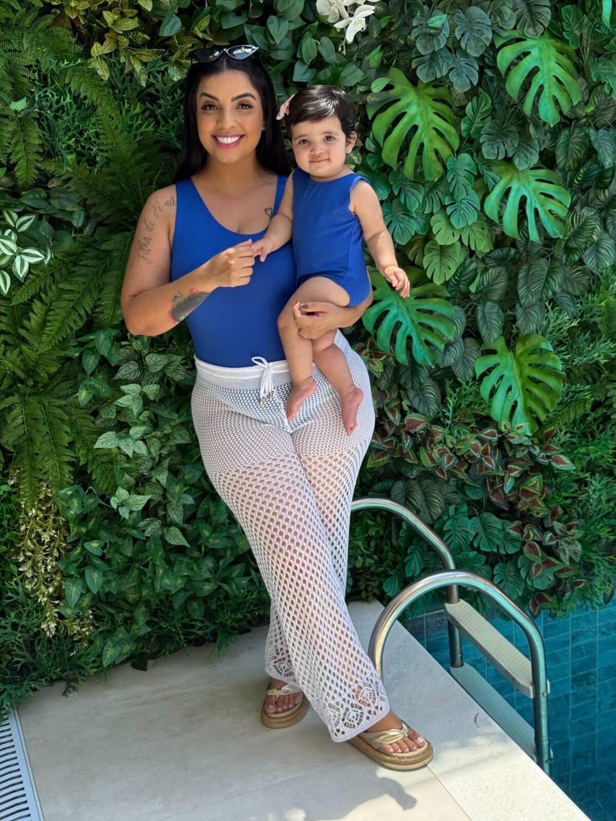 Kit Maiô Mãe e Filha - Liso - Imagem 3