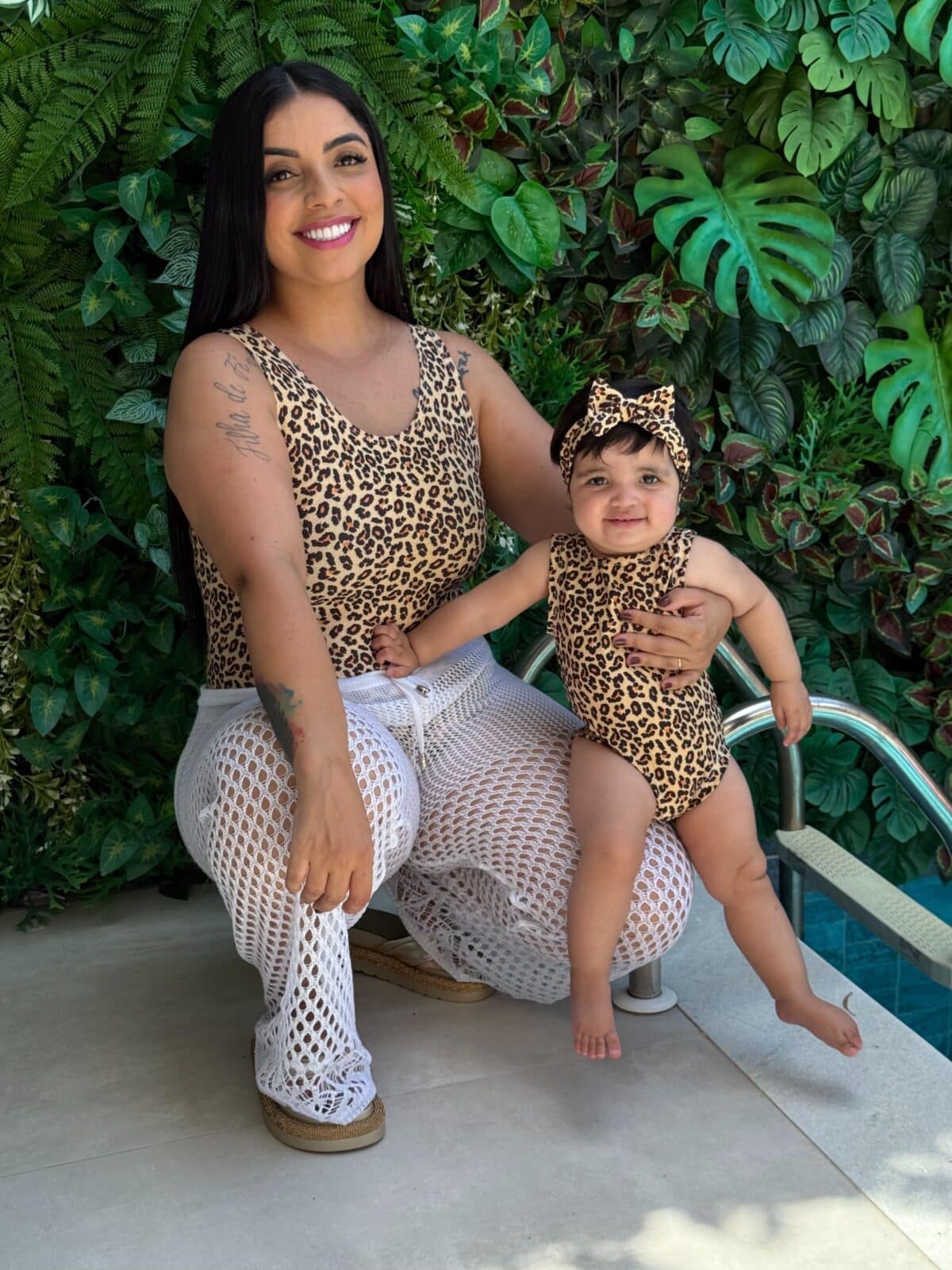Kit Maiô Mãe e Filha - Estampado - Imagem 3