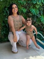 Kit Maiô Mãe e Filha - Estampado - Imagem 3