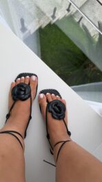 Rasteirinha Flor Charm - Imagem 7